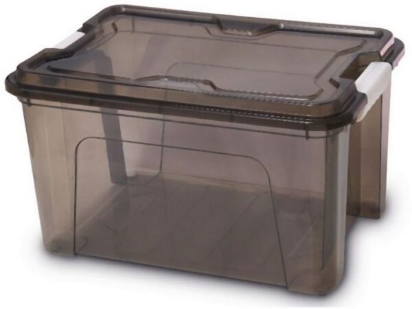 Organizador 20L com Travas Transl. Cores Sortidas
